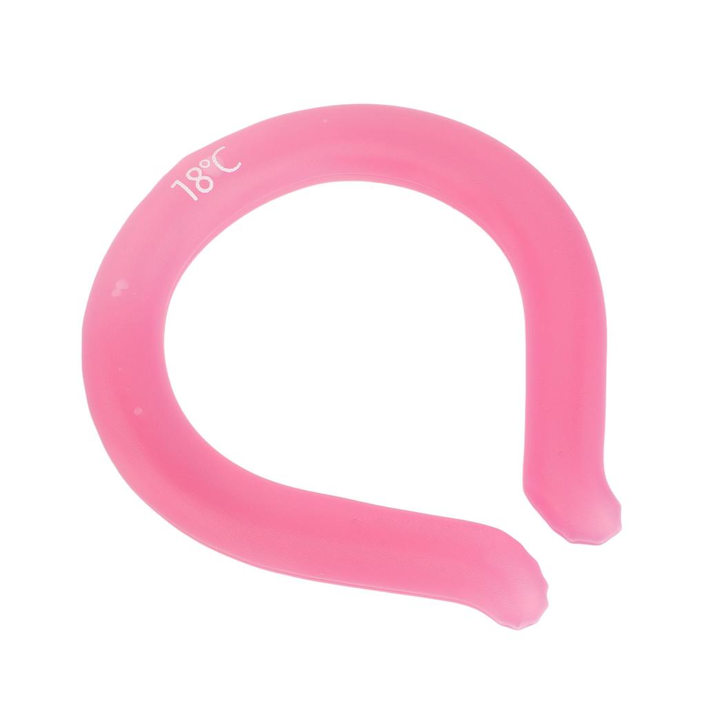 Chłodnica szyi Poręczny bez użycia rąk Długotrwały pierścień chłodzący szyi wielokrotnego użytku na letnie upały