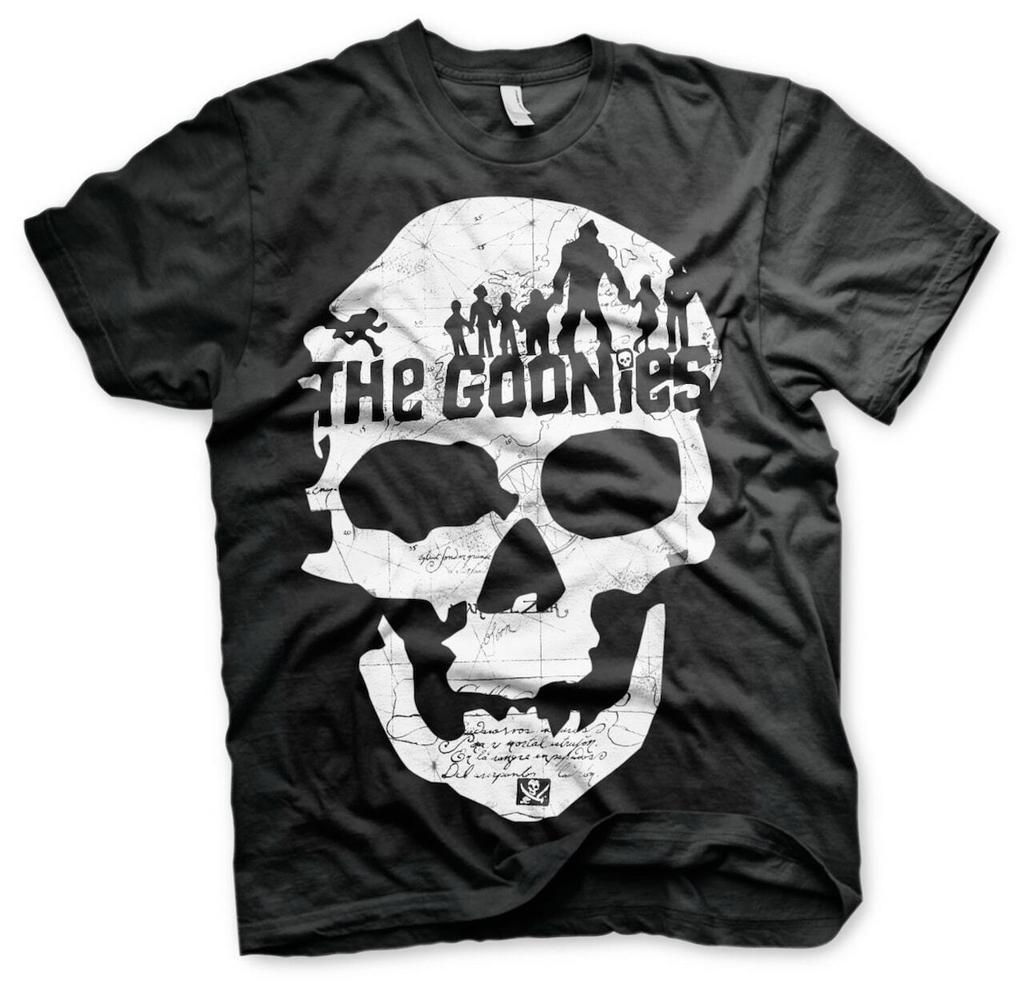 Officially Licensed The Goonies Skull Men'S T-Shirt S-5XL Sizes