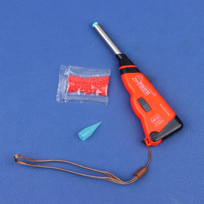 

Automatic Bloodworm Baiting Tool, Hands-Free Live Red Worm Rigging Tool, Stainless Steel Sanitary Fishing Bait Dispenser 1Pc