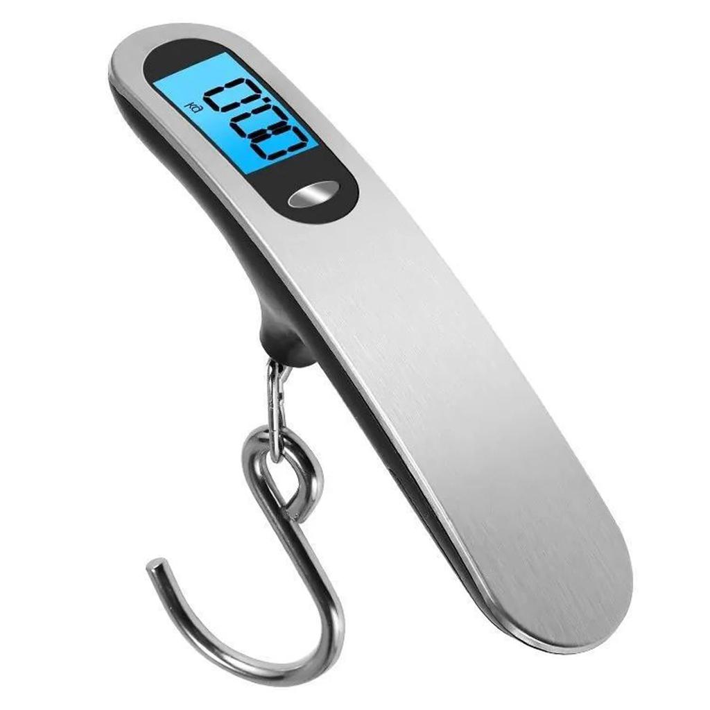 Portable Electronic Hanging Scale & Luggage Weight Scale, Durable, High Accuracy (up to 50kg), Easy to Read with LCD Backlight