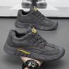 Fashion Men's Shoes 2025 Spring New Breathable Comfortable Casual Sports Shoes Anti-slip Fashion Mountaineering Shoes Tenis Masculino