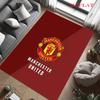 Tappeto Man Utd per Soggiorno Camera da Letto Casa Decorazione Divano, Tappetino Antiscivolo per Giochi Bambini