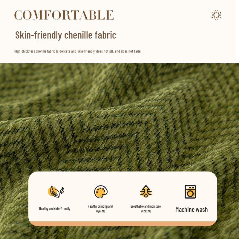 Luxurious Chenille Sofa Cushion: 2025 Non-Slip, Year-Round Comfort & Style