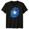 Somalia Flagge verwittert Somalia Länder Herren T-Shirt Damen Nationalstolz