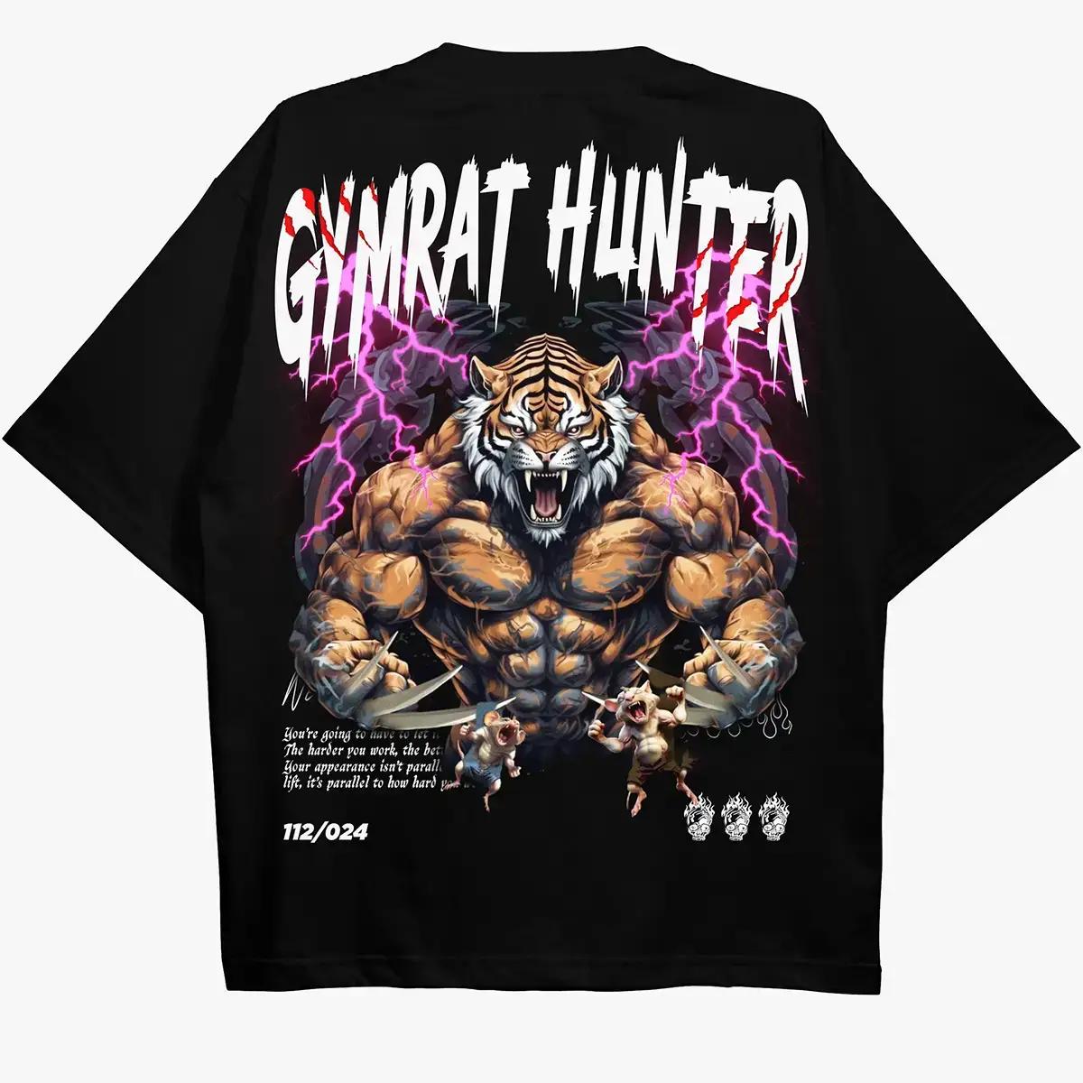 Tiger Men Cotton TShirt Streetwear Muscle Athletic - Men s Summer Cotton Graphic Tee S разноцветный