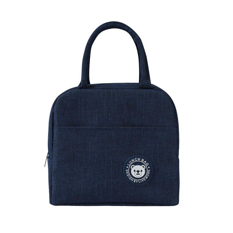 Insulated Bento Tote Lunch Bag - Waterproof, Oilproof, and Thickened for Students & Office Workers