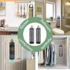 2pcs Mesh Plastic Bag Holder Carrier with Stick Hooks Garbage Bag Storage Organizer