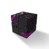 AL Alloy Metal Fidget Infinity Cube Gadgets Spielzeug für Erwachsene, Zauberwürfel zur Linderung von Stress und Angst
