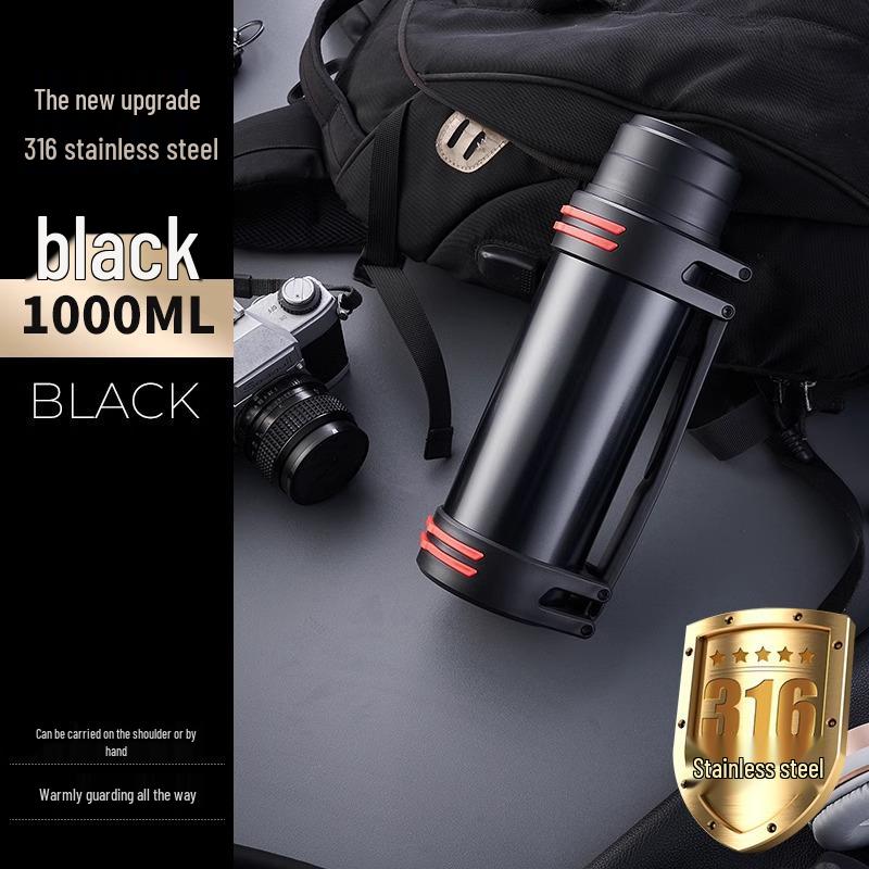 

2л/3л Чоловічий Портативний Великої Місткості Термос з Нержавіючої Сталі 316 з Ізоляцією для Подорожей на Автомобілі