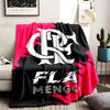 Clube De Regatas Do Flamengo Theme Personalized Outdoor Flannel Blankets Soft And Suitable For All Seasons Perfect For Sofas Beds And Camping