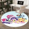 My Little Pony Chair Mat Round Carpet - Home Decor, Sofa Rug, Office Mat, Gift for All Rooms0227b