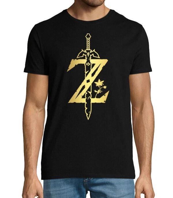 Legend Of Zelda Breath Of The Wild Logo Inspired Unisexs Gaming And Gamer T Shirt 2XL