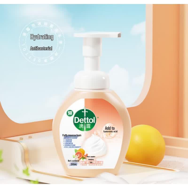 Dettol Grapefruit Fresh Foam Hand Soap 250ml