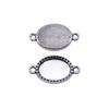 Vintage Metal Bezel Frames Resin Art Bezel Connectors For Photo Craft