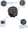 6Way Rocker Switch Panel+Dual USB Car Charger+Voltmeter Car Cigarette Lighter
