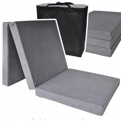 Folding Mattress - Noname - 195x80x15 Cm - Grey - Soft - Anti-allergenic