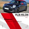 1 Pair Chrome Car Front Headlight Trim Bezel Ring Cover Decor Lamp Frame Kit For BMW Mini Cooper R55 R56 R57 R58 R59 2007-2015
