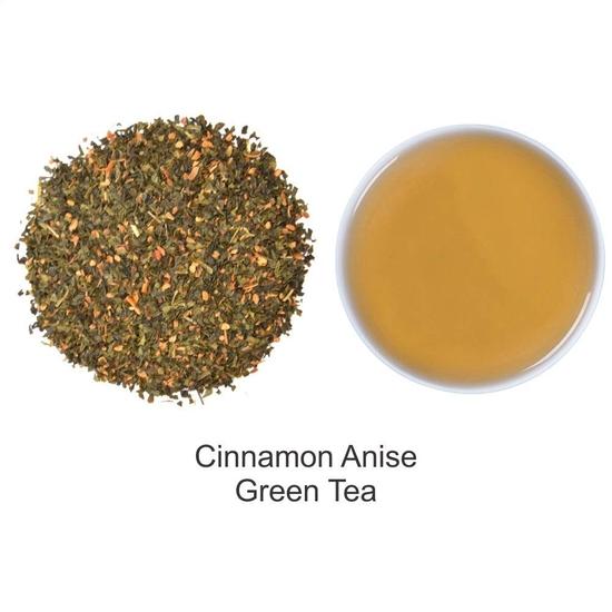 Octavius Cinnamon Anise Green Tea Loose Leaf- 100 Gms