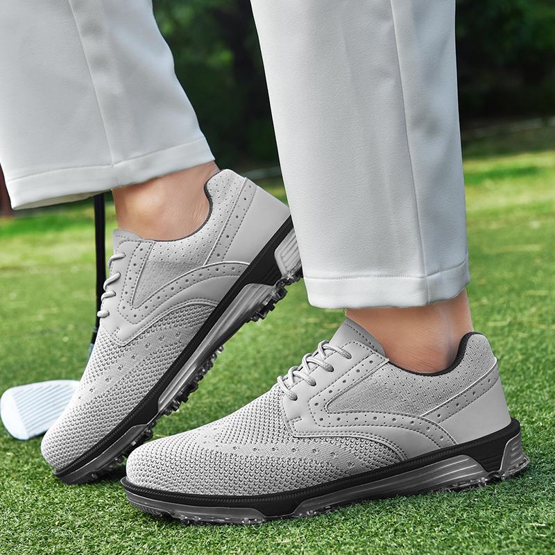 Golfskor Herrkläder Träning Utomhus Promenader Golftillbehör Sneakers Halkfria Atletiska Golfskor Träningsskor Caddie-sko 40-47