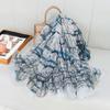 Silk Scarf Folral Women Summer Hijab  Luxury Print Sunscreen Shawl Wraps Bandana Ladies Head Scarves Large Foulard Echarpe