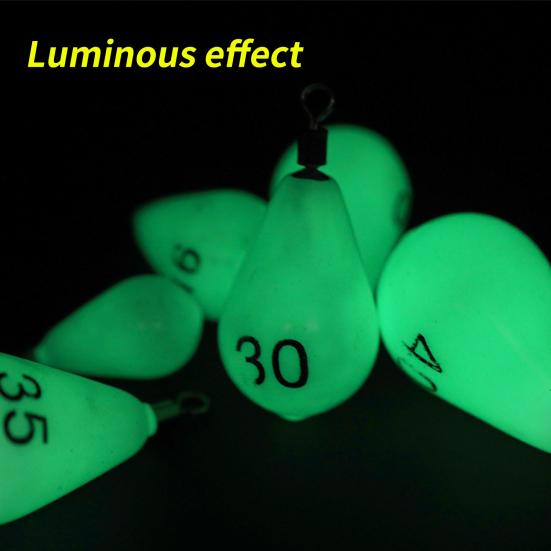 Leuchtendes Angelblei Verschleißfest Hochfestes Metall Angelblei zum Angeln