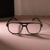 Retro Square Light Eyeglass Frame Women Men Transparent Unisex Glasses For Female Male