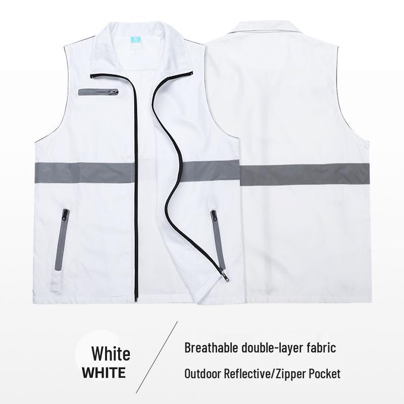 Reflective Custom Logo Volunteer Vest for Promotion Activities