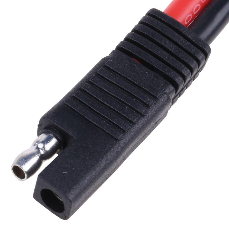 

10 AWG SAE до EC5 Штекерний з єднувач до Адаптер живлення SAE Кабель Провід Штекерний з єднувач чорний