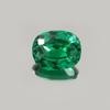 100 PCS Lab Grown Emerald Green Cushion Faceted Calibrated Loose Gemstone