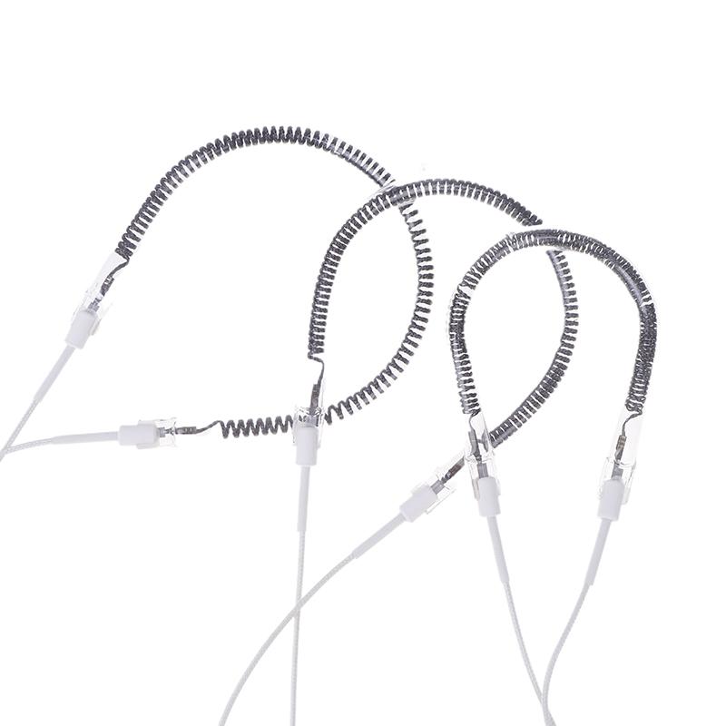 600/900/1200W Small Sun Heater Heating Lamp Tube Carbon Oven Parts Round Heating Tube Practical Electric Stove Ring Fittings