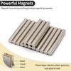 6x2mm Superstarker Neodym-Magnet N35 NdfeB Permanentmagnetische Magnete Rund Leistungsstarke Magnete Kühlschrankmagnet