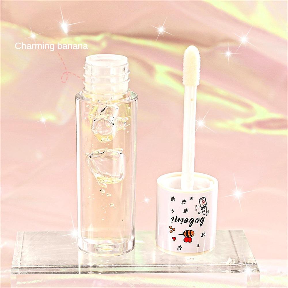 

Медовое масло для губ снимает сухость, увлажняющий блеск для губ, разглаживает морщины на губах, легкий бальзам для губ, уход за губами