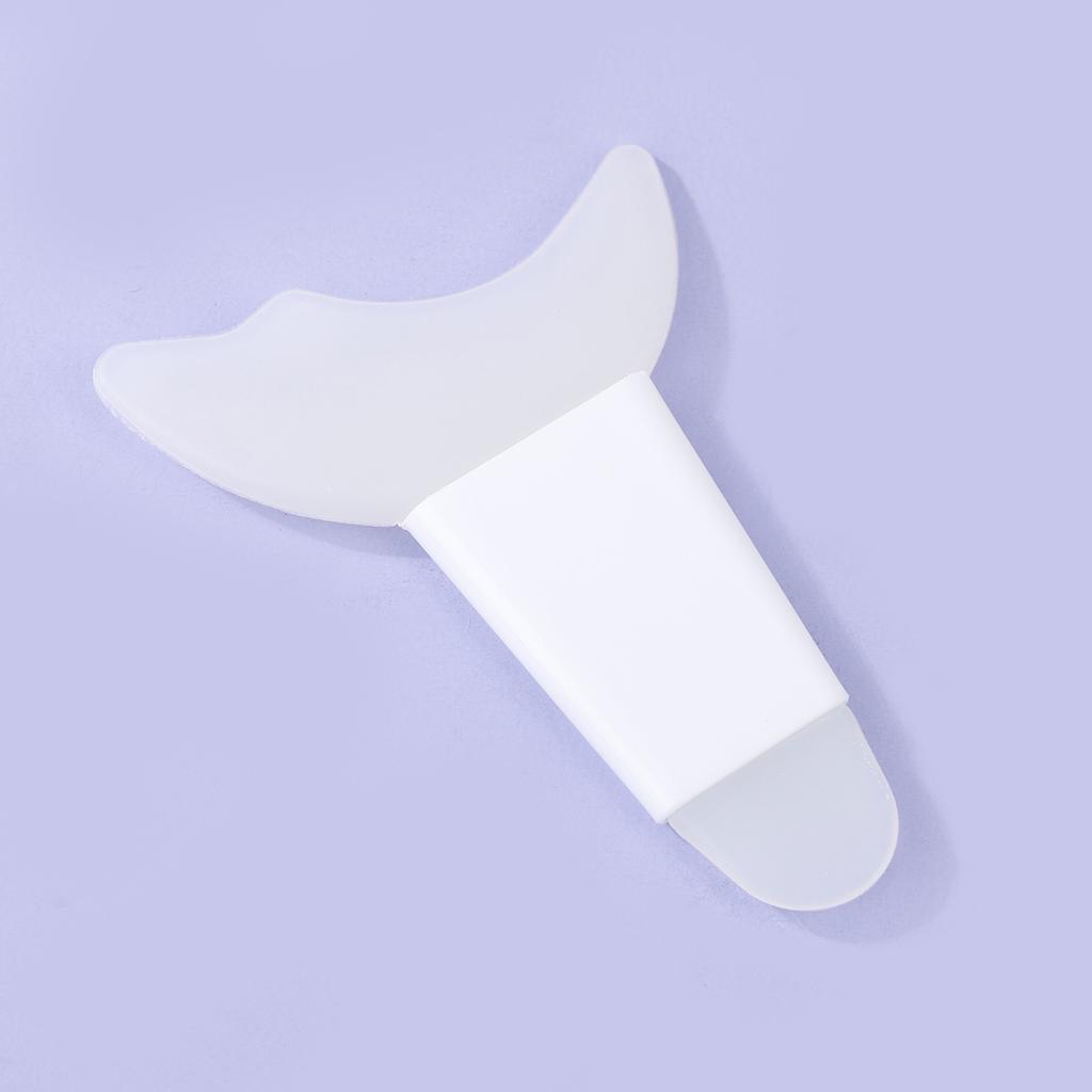Silikonová řasenka Eyelash Shield Applicator Guard Tool Multifunkční podložky pod oční stíny na řasy Opakovaně použitelný nástroj na vedení řas