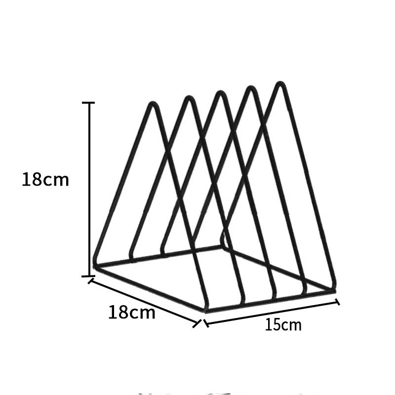 1Pcs Multifunctional Vertical European Art Collection Album Display Rack 5/9 Grids Storage Rack For Vinyl Records Magazine