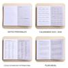 Spanish 2025 Planner Notebook with Calendar Daily Weekly Monthly Planner 2025 Agenda Book  Students