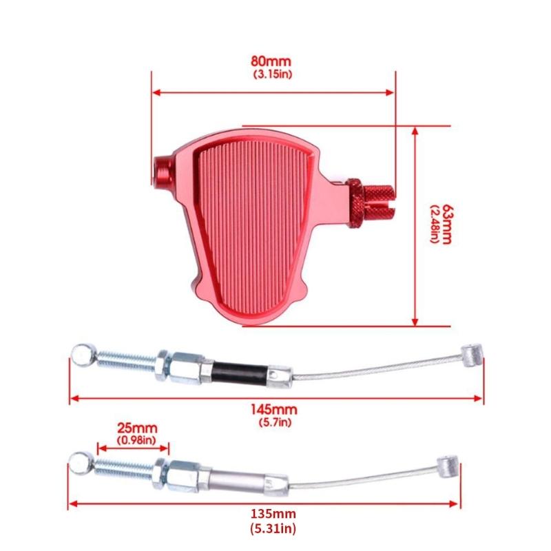 Clutch Modification Aluminum Clutch Easy Pull Cable Easy Stunt Pull Cable Lever Universal Easy Installation