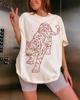 Vintage Celestial Tiger Shirt, 90s Retro Animal T-Shirt, Alt Clothing, Spiritual Tiger Graphic Tee,Big Cat Lover Gift