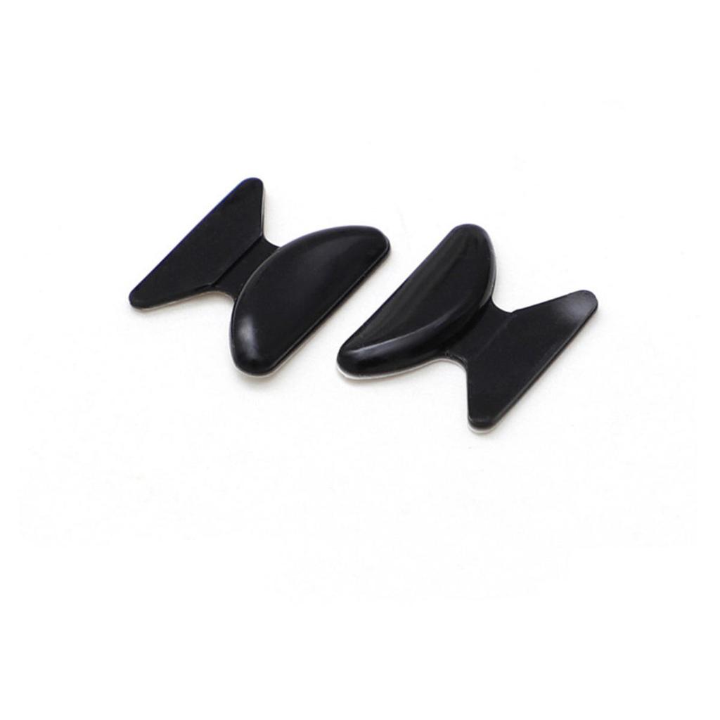 5Pairs Glasses Nose Pads Adhesive Silicone Nose Pads Non-slip Clear Thin Nosepads For Glasses Eyeglasses Sunglasses