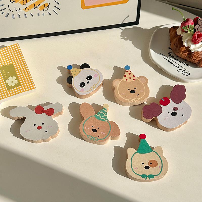 Cute Magnetic Bottle Opener Refrigerator Sticker Creative Personality Dopamine Beer Bottle Opener Advanced Sense Beverage Opener