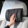 Leather Car Seat Headrest High-quality Comfort Waist Rest Neck Pillow For Tesla Model 3 Y S X Cybertruck Juniper Auto Interiors