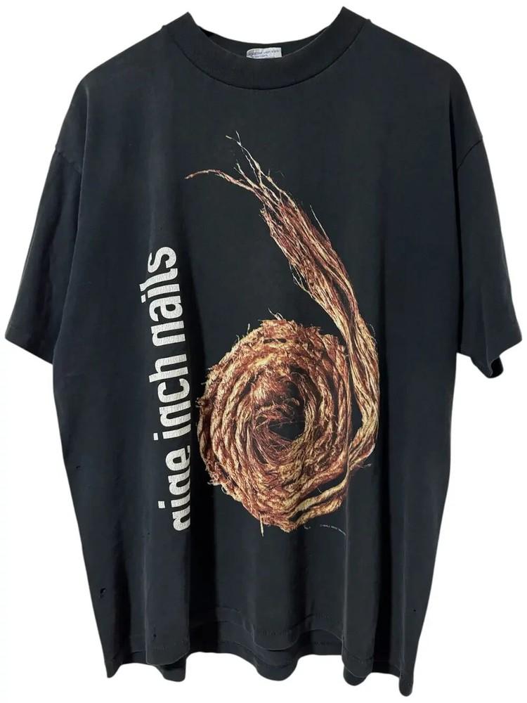 Vintage 1995 Nine Inch Nails Further Down The Spiral Reprint Shirt  AN49873 Unisex T-Shirt XXXL
