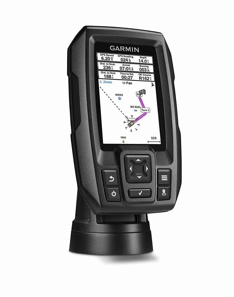 GARMIN STRIKER4 Barevný vyhledávač ryb s GPS a vodotěsným 3,5palcovým vestavěným vysoce citlivým [Použitý]
