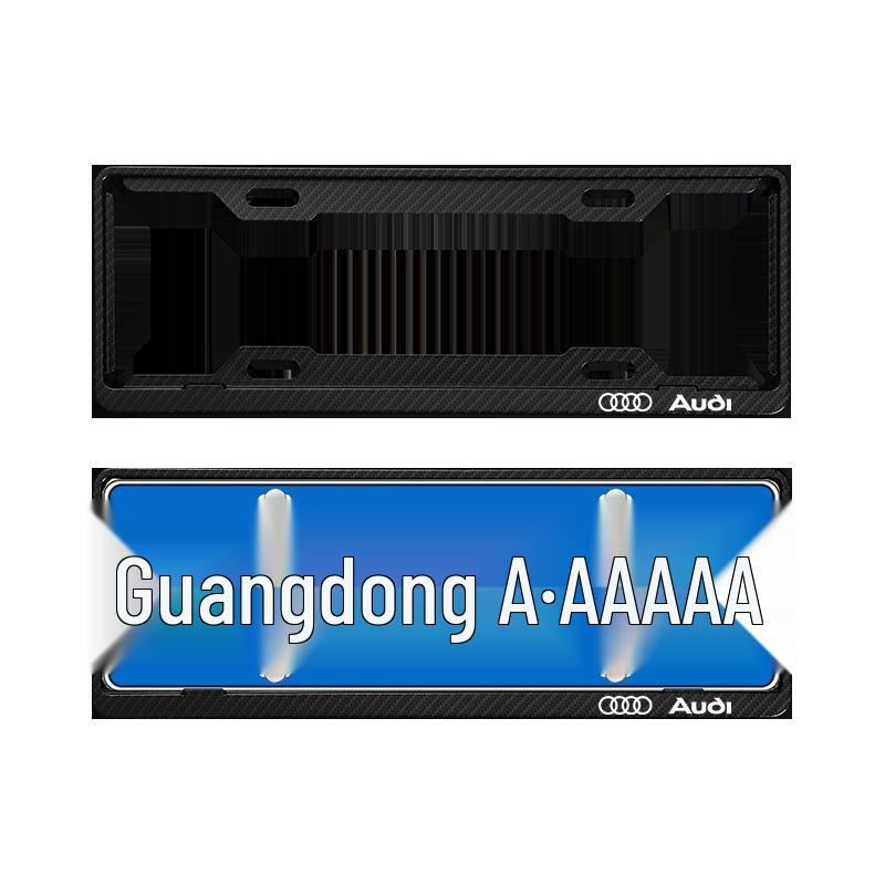 Ramka ochronna na tablicę rejestracyjną BMW do Serii 3, 5 oraz X1-X5 - Pogrubiony uchwyt ze stopu aluminium.