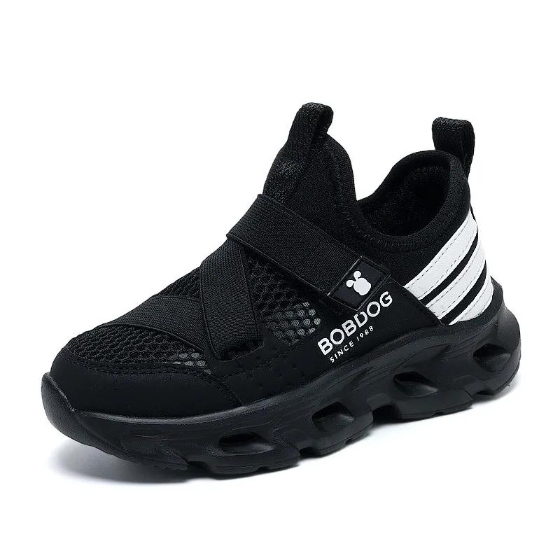 

Summer Sneakers For Children Girl Shoes Hook Loop Lightweight Running Shoes Kids Breathable Mesh Boys Trainers chaussure enfant 28