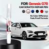 Car Dedicated Paint Pen Touch Up For Genesis G70 Scratch Removal and Wheel Hub Touch Up Pen Paint Clear Coat To Enhance Gloss Wh