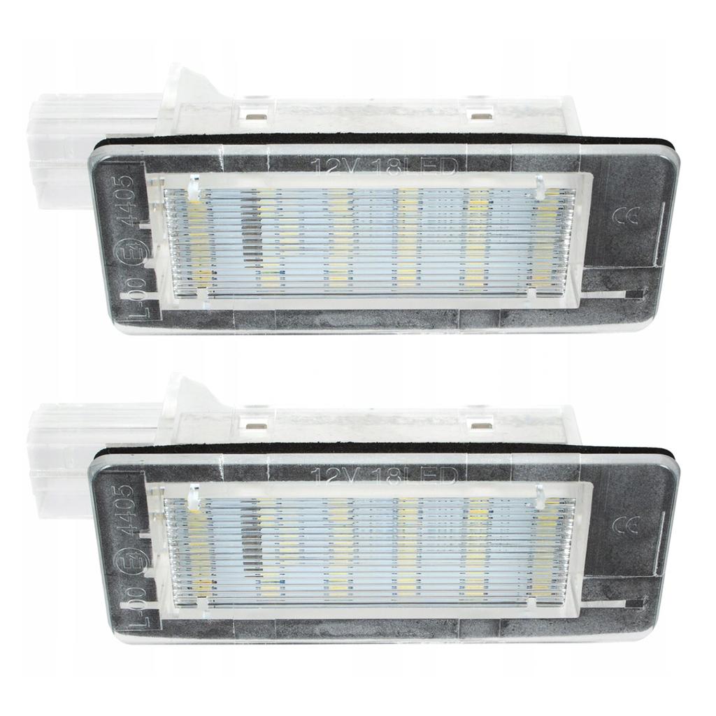 Led Licence Plate Light Kit, Autotune, For Renault Captur, Renault Espace Iv, Renault Fluence, Renault Modus Fl, Renault Scenic Ii, Renault Scenic Iii