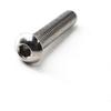 M6x12 Button Head Hex Socket Drive Screws 304 Stainless Steel Button Head Cap Screws (Pack of 50)