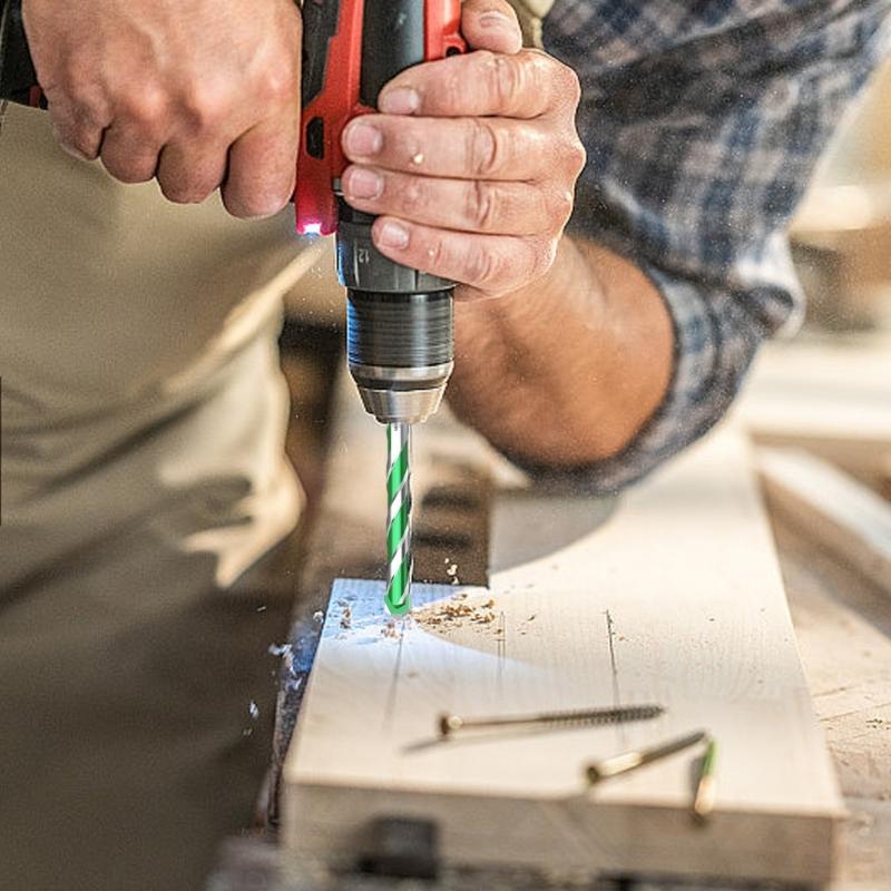 Spiralbohrer für Fliesen Beton Multifunktionale Bohrer Superharte Schneide Bohrer 3-12mm Schlagbohrer