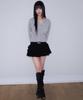 Rose Franz Rose Cancan Mini Skirt [Black]