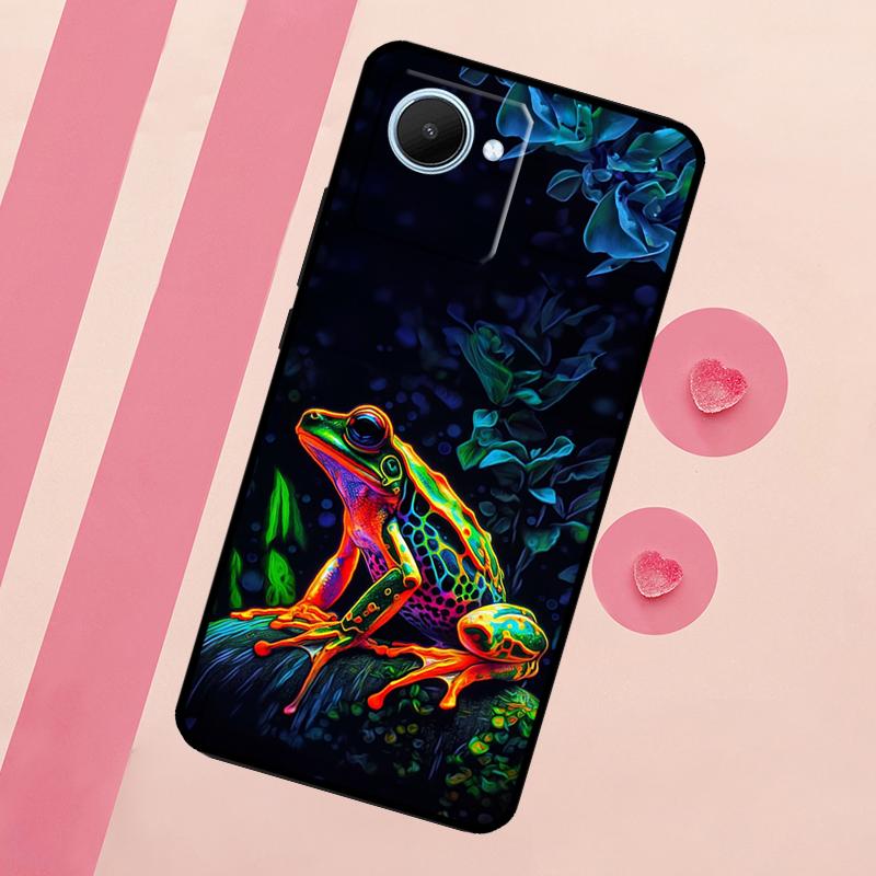 Mushroom Moon Shroom Farmer For Realme C67 C75 C63 C61 C71 C55 C51 C65 C53 10 11 12 13 14 15 Pro Plus GT6 GT7 Pro Case